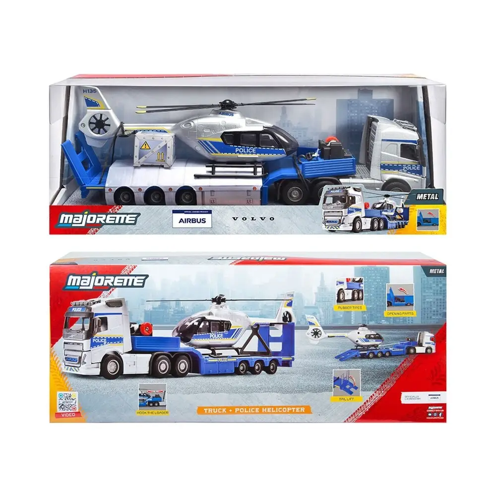 8503716004038 Volvo Truck + Airbus Police Heliter 5