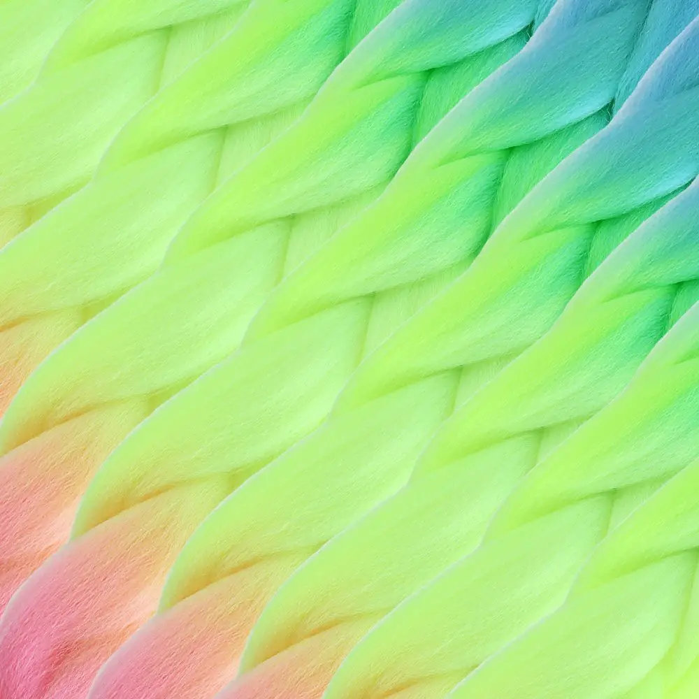 Afrika Örük Ombreli Sen  100 Gr. / Açık Mi / Neon Sarı / Pembe 2