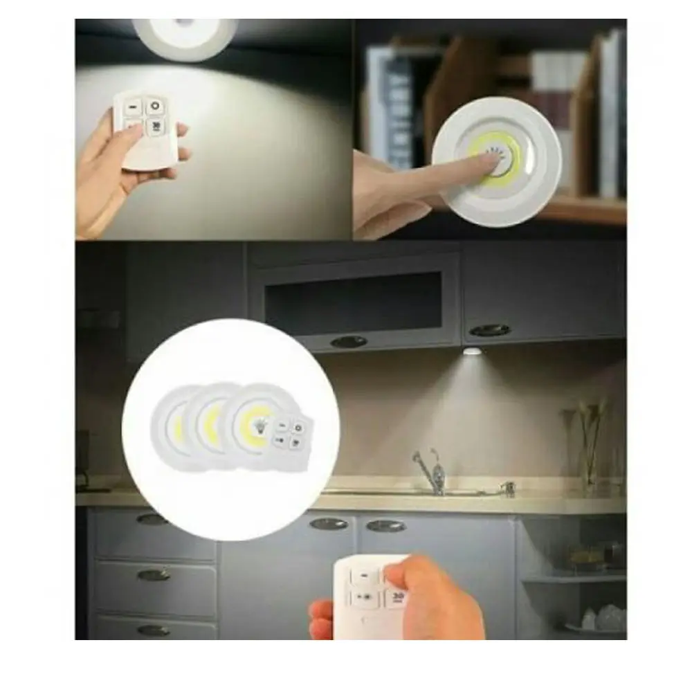 UZAKTAN KUMANDALI YAPIŞKANLI LED SPOT LAMBA WT-364 4