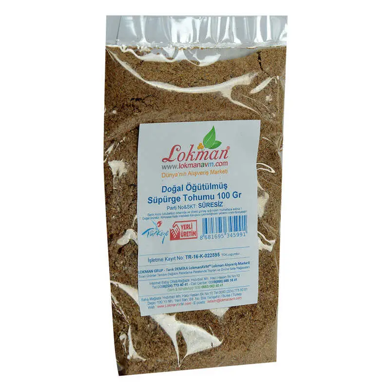 Süpürge u Doğal Öğütülmüş 100 Gr Paket 5