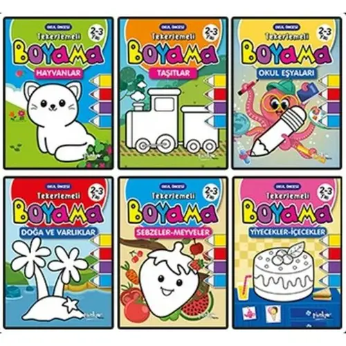 Tekerlemeli Boyama 6 (Takim)