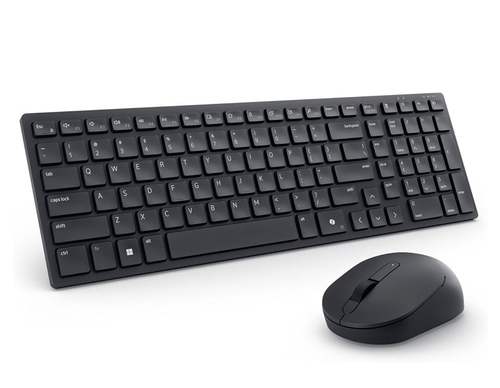Dell Pro KM555 Sessiz Kablosuz Set Siyah