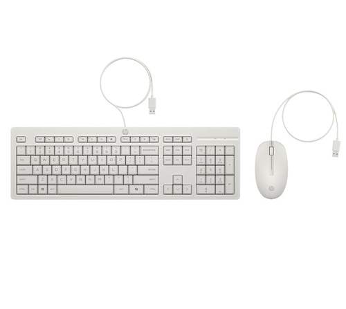 HP 225 Kablolu Set Beyaz (AW5S6AA)