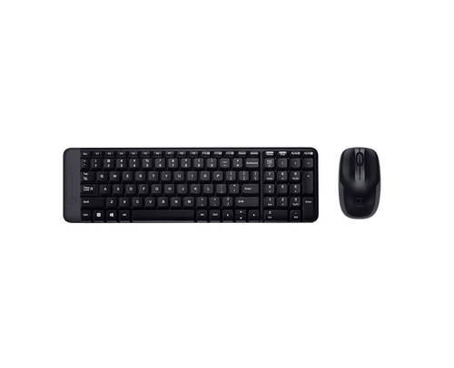 Logitech MK220 Kablosuz Set Siyah (920-003163)