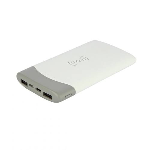 BayCHIP BYL K 55 Beyaz Kablosuz Powerbank 10000 mAh